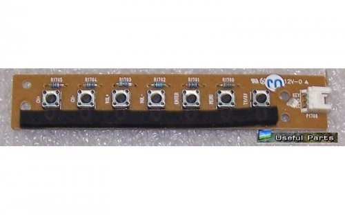 Button Board 6870T903C10 from LG RM-23LZ50 LCD TV