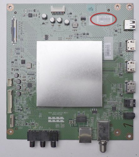 Toshiba Main Board 631V0G00190 REV:1F