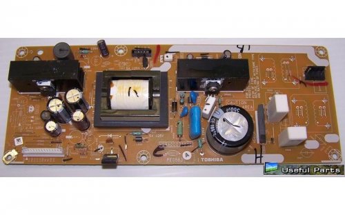 Power Supply Board V28A000736A1 from TOSHIBA 46RV535U LCD TV