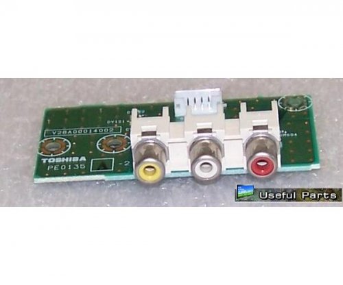 Side AV Input PE0135A-2 from Toshiba 42HL196 LCD TV