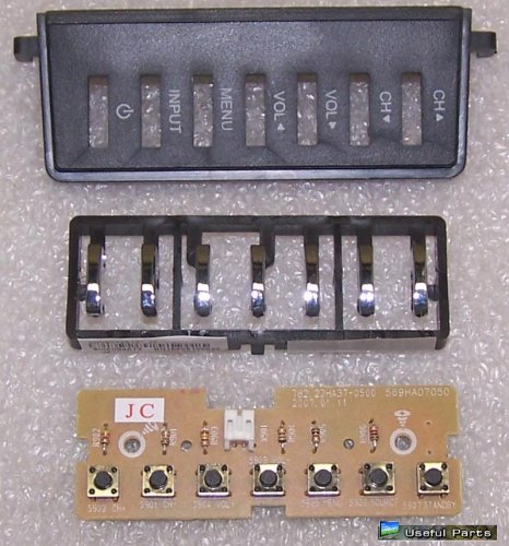 Button Board 569HA07050 from Dynex DX-LCD32-09 LCD TV