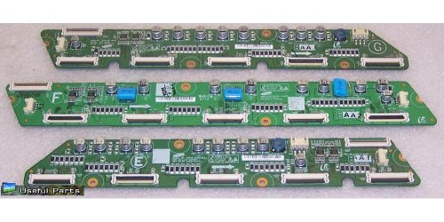 Buffer Board Set E/F/G from Samsung FP-T5084 PLASMA TV
