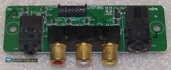 Side AV input BN41-00625A from Samsung LN-S4051D LCD TV