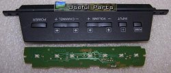 Buttons Key Controller BQK970002A From Sony KDL-40V4100 LCD TV