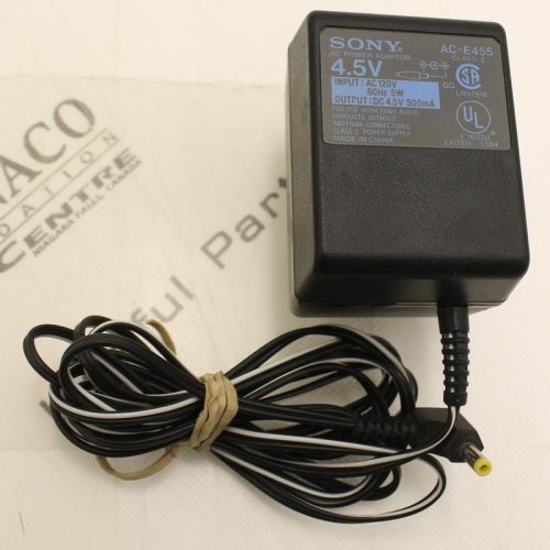 Sony AC-E455 4.5V 5W 500mA AC adapter