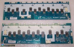 Backlight Inverter Set RU/RL from Sony KDL-52W3000 LCD TV