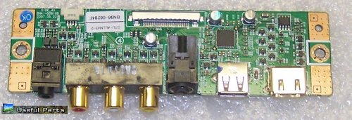 Side AV Input BN96-06284F from Samsung LN-T4661F LCD TV