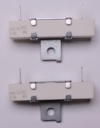 Through Hole Resistor 10W 4.7ohm Through Hole Resistor