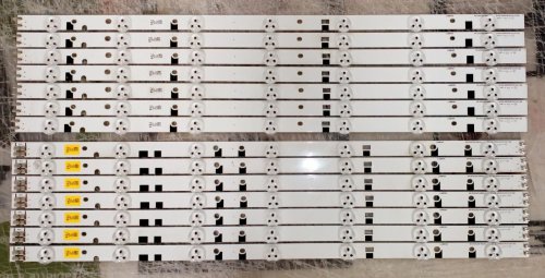 Samsung LED Light Strips BN96-22471A BN96-22472A UN50EH5000FXZC