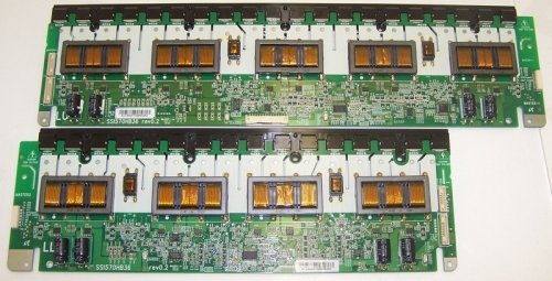 Back Light Inverter Set LU/LL from Toshiba 57LX177 LCD TV
