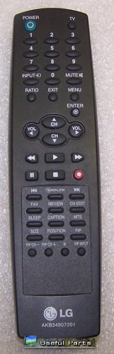 LG Remote AKB34907201 For 32PC5RV LG/Zenith TV
