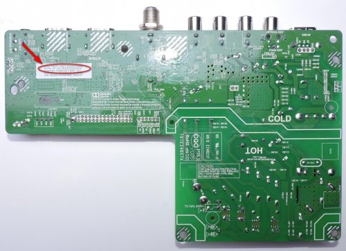 Insignia Main Board/Power Supply 515Y3553DM02