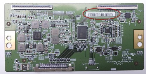 Sony T-Con Board HV750QUBN9K