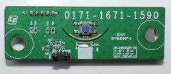 Insignia Power Button / IR Board 0171-1671-1590