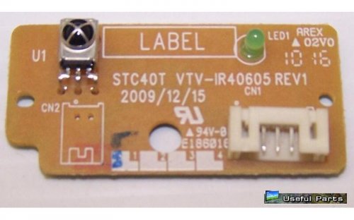 IR SEnsor Board STC40T VTV-IR40605 from TOSHIBA 32C100U1 LCD TV