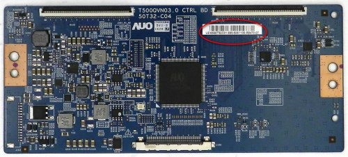 Vizio T-Con Board 55.50T32.C01