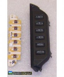 Button Board TNPA4874 from Panasonic TC-P42U1 PLASMA TV