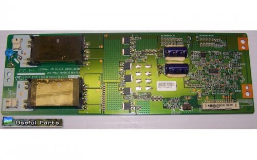 Back Light Inverter Slave 6632L-0421B from LG 32LB9DB LCD TV
