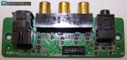 Side A/V Board BN41-00625A from SAMSUNG LNS4092DX LCD TV