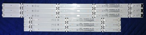 LED Light Strips NC430DGG-AAGX1 LED Light Kit (6 Strips)