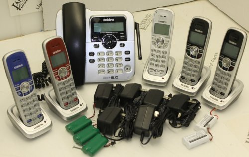 Uniden DECT1588-5 Cordless Phone Set DECT6.0 (5 Handsets)
