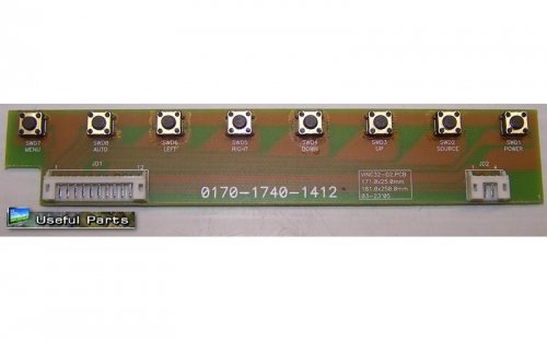 Button Board 0170-1740-1412 from VIZIO L37HDTV LCD
