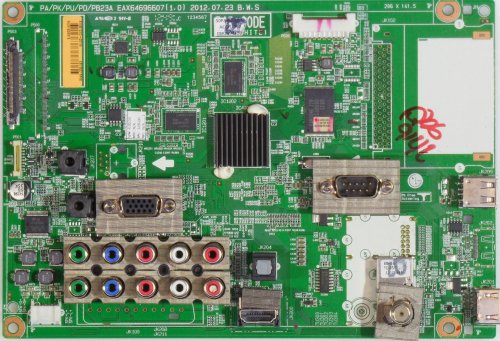 Input Board EBT62143602 from LG 50PA4500