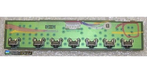 Button Board V28A000310A4 from Toshiba 42HL67 LCD TV