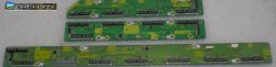 Buffer Board Set C1/C2/C3 from Panasonic TC-46G15 PLASMA TV