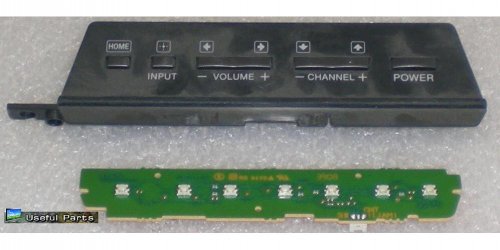 Button Board BQK970002A from Sony KDL-52W4100 LCD TV