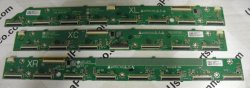 Buffer Board Set XR/XC/XL from LG PDP-50PK250 Plasma TV