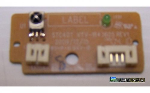 IR Sensor Board STC40T VTV-IR40605 from Toshiba 40E200U1 LCD TV