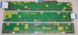 Buffer Board Set TNPA4770+TNPA4771+TNPA4772 From TC-54PS14 TV