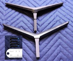 Vizio TV Stand GT-0012-2D173 For D50u-D1 