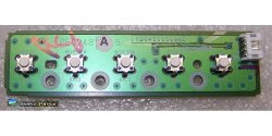 Button Board V28A000310A5 from Toshiba 32AV502U LCD TV