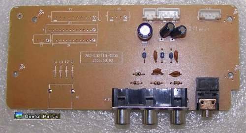 Side Input Board 782-L32T18-4600 from Insignia INC2718 LCD TV