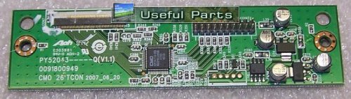 LCD Controller Board PY52043 From Prima LV-2612P