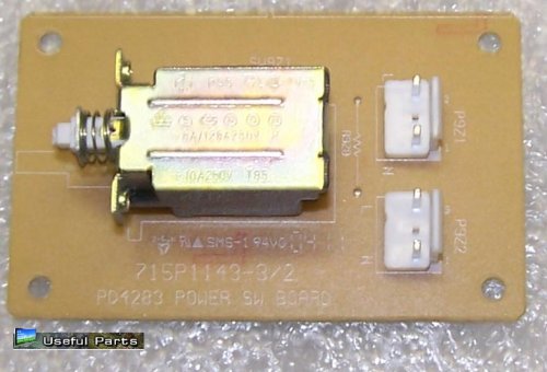 Power Button 715P1143-3/2 from Norcent PT4231 PLASMA TV