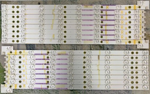 LED Light Kit LB50028 V0 V1 V4 V5 V6 V7 For M50-C1 (16 strips)