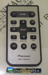 Pioneer CXC5719 Remote Control For DEH-P480MP, DEH-P580MP