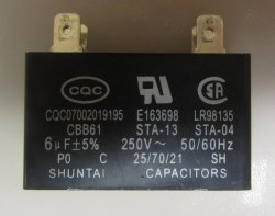 Capacitor CQC07002019195