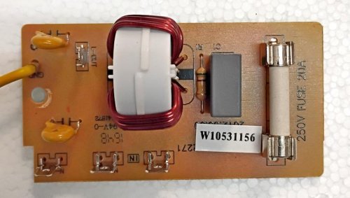 Whirlpool Microwave Noise Filter W10531156