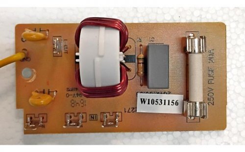 Whirlpool Microwave Noise Filter W10531156
