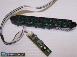Button Board/IR Sensor from Samsung LN-S3251D LCD TV