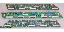 Buffer Board Set E/F/G from Samsung FP-T5084 PLASMA TV