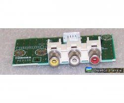Side AV Input PE0135A-2 from Toshiba 42HL196 LCD TV