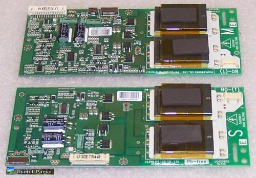 Backlight Inverter SET LC420WX5 from Toshiba 42HL57 LCD TV