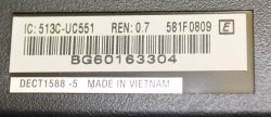 Uniden DECT1588-5 Cordless Phone Set DECT6.0 (5 Handsets)