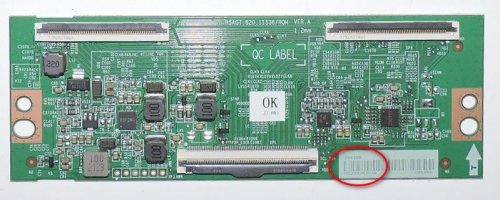 Hisense T-Con Board 298366