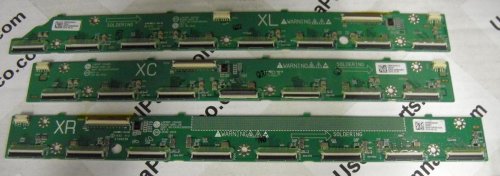 Buffer Board Set XR/XC/XL from LG PDP-50PK250 Plasma TV